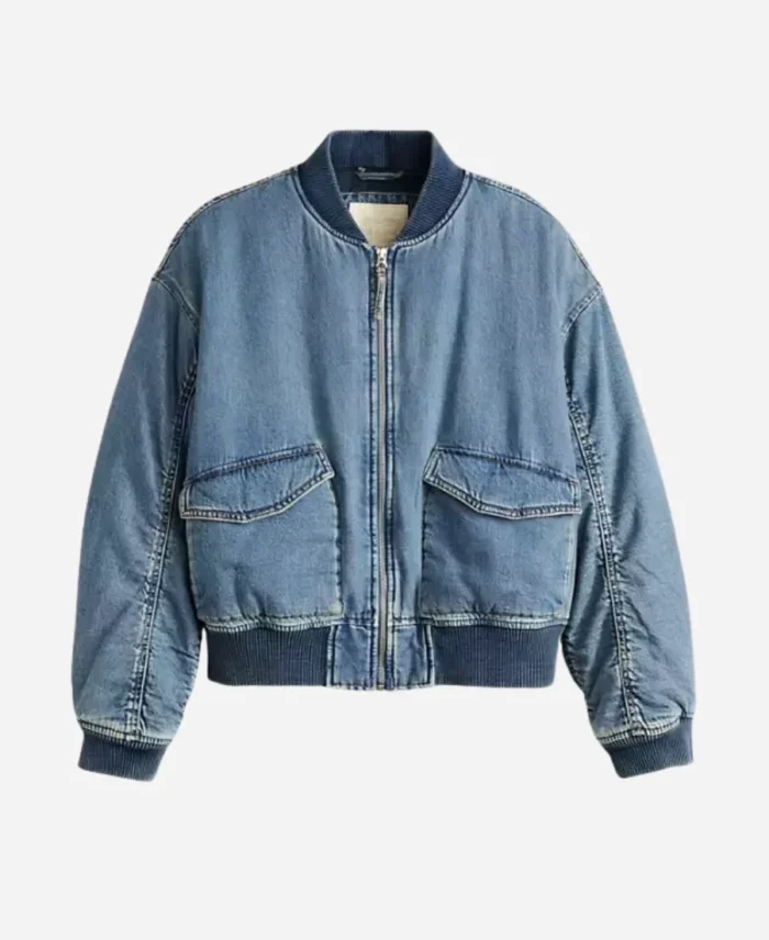 Movie-Now-You-See-Me-Now-You-Dont-2025-Ariana-Greenblatt-Blue-Bomber-Jacket-For-Sale