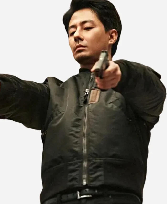 Moving-Jo-In-Sung-Black-Bomber-Jacket