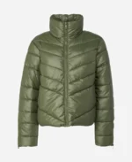 Nadine-Mills-Supacell-Puffer-Green-Jacket