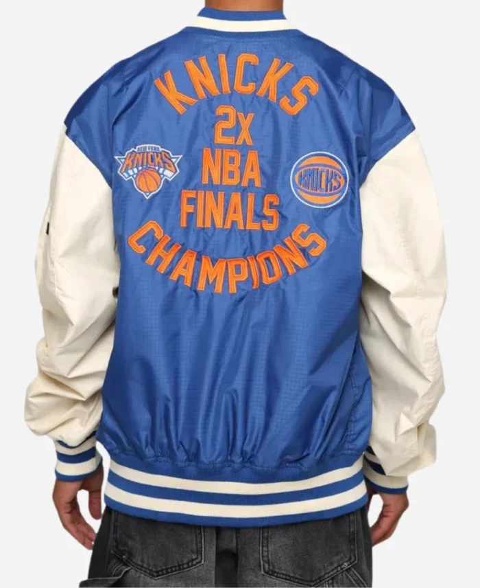 New-Era-x-New-York-Knicks-Alpha-Industries-MA-1-Blue-Bomber-Jacket