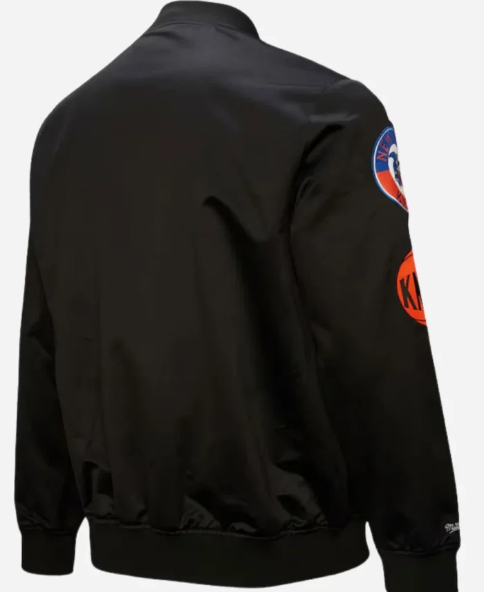 New-York-Knicks-Black-Hardwood-Satin-Full-Snap-Jacket