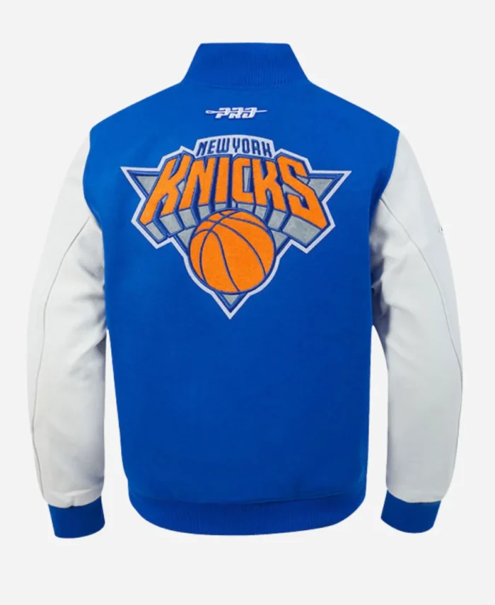 New-York-Knicks-Blue-City-Edition-Wool-Varsity-Jacket-For-Sale