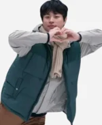 Newtopia-Park-Jeong-min-Green-Puffer-Vest