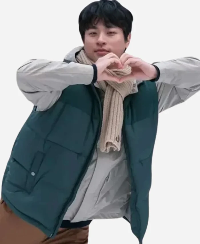 Newtopia-Park-Jeong-min-Green-Puffer-Vest