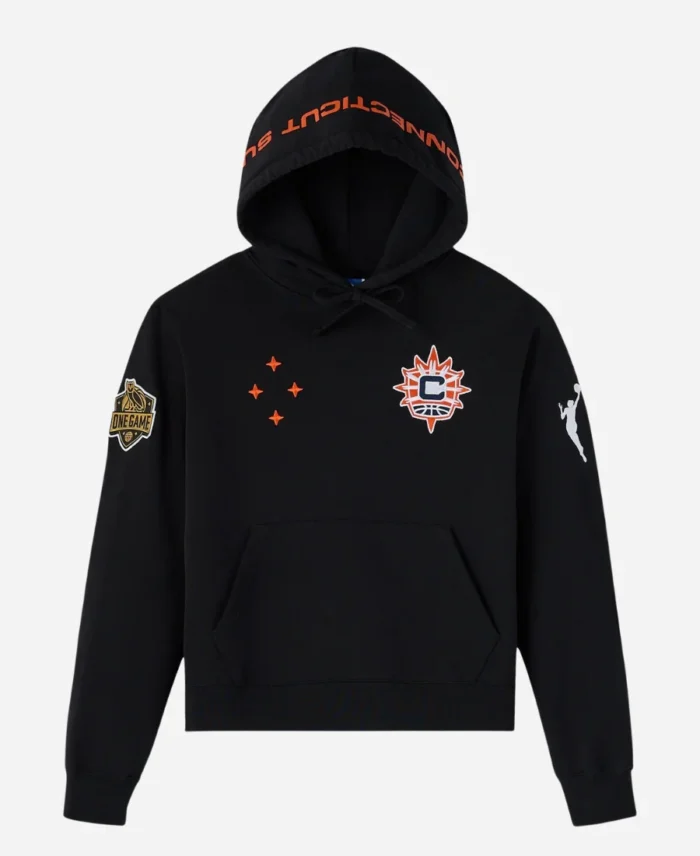 OVO-X-WNBA-Connecticut-Sun-Black-Hoodie