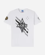 OVO-X-WNBA-Las-Vegas-Aces-White-T-Shirt