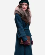 Peaky-Blinders-S05-Ada-Shelby-Blue-Trench-Coat