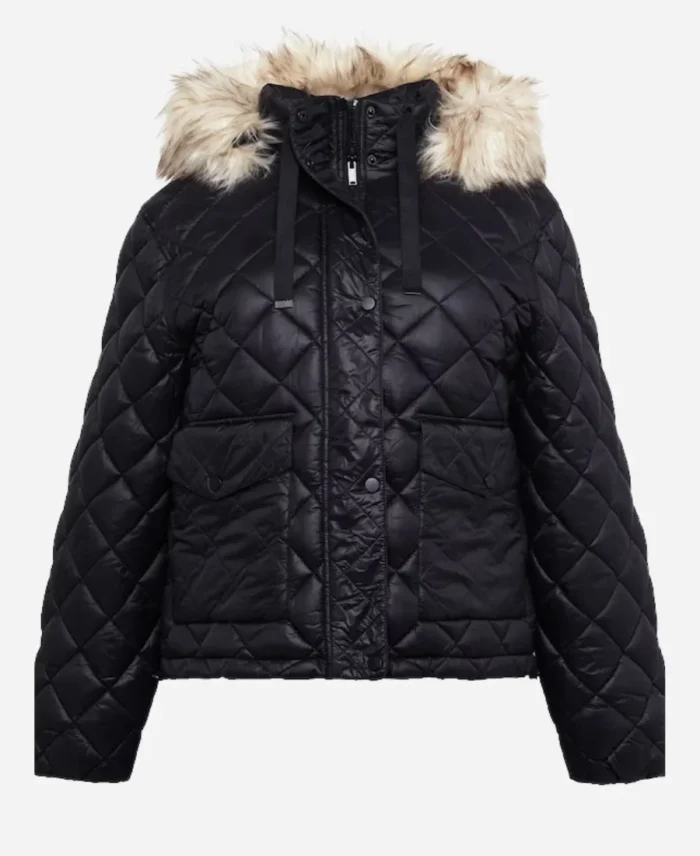 Sabrina-Clarke-Supacell-Hooded-Black-Fur-Jacket-For-Women