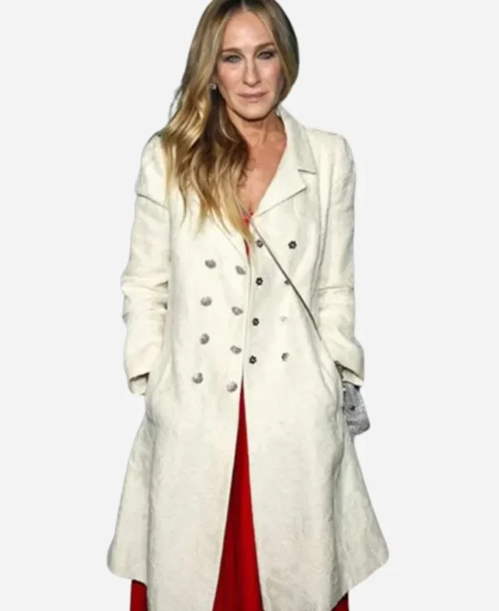 Sarah-Jessica-Parker-White-Coat
