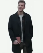 Scott-Michael-Foster-Movie-Return-to-Office-2025-Tom-Black-Wool-Trench-Coat