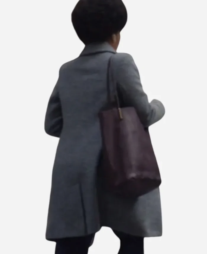 Sinclair-Daniel-Tv-Series-The-Other-Black-Girl-2023-Nella-Grey-Coat