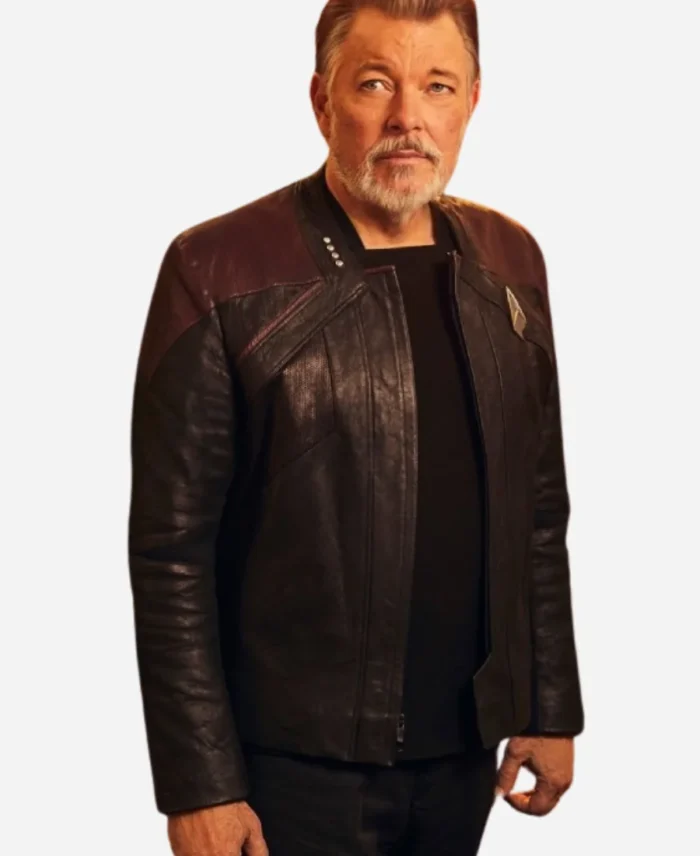 Star-Trek-Picard-S03-Captain-Riker-Leather-Jacket