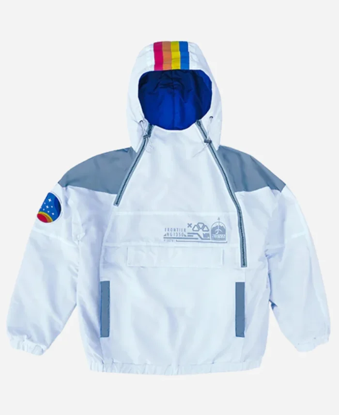 Starfield-Constellation-White-and-Grey-Hooded-Jacket-For-Unisex