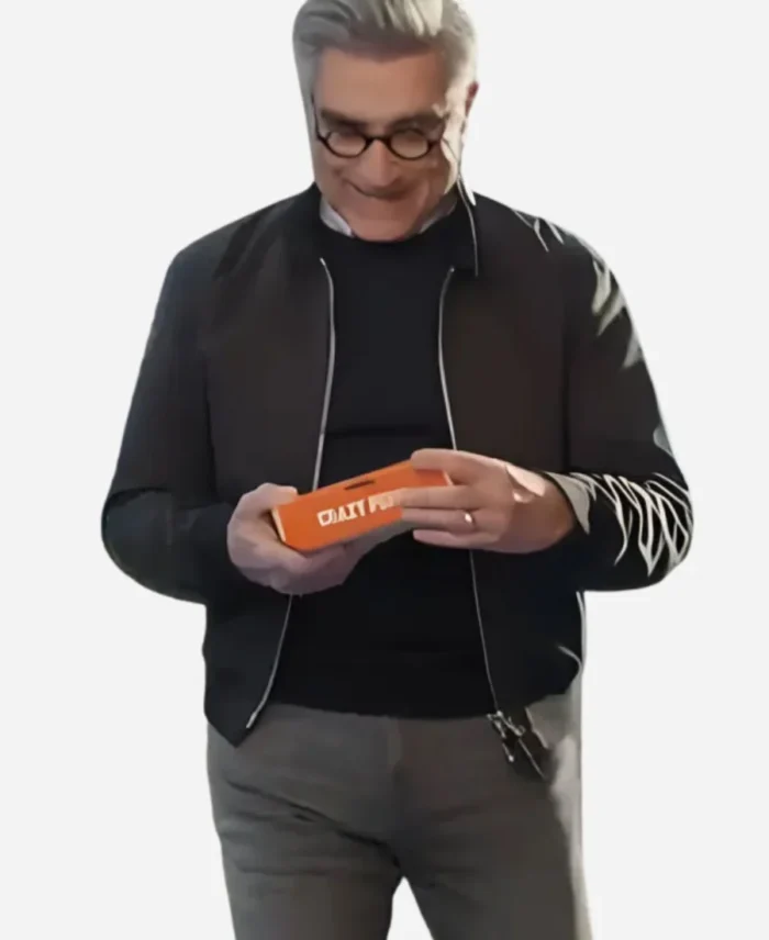 Super-Bowl-2025-Little-Caesars-Ad-Eugene-Levy-Bomber-Jacket