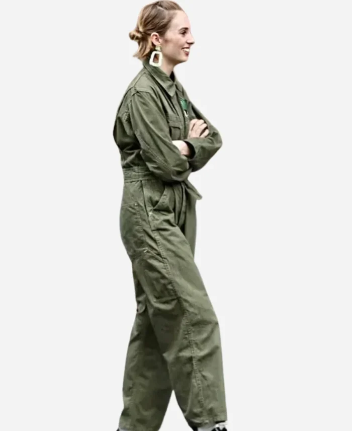 The-Kill-Room-2023-Maya-Hawke-Green-Jumpsuit