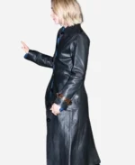 The-Outrun-2024-Saoirse-Ronan-Black-Leather-Coat