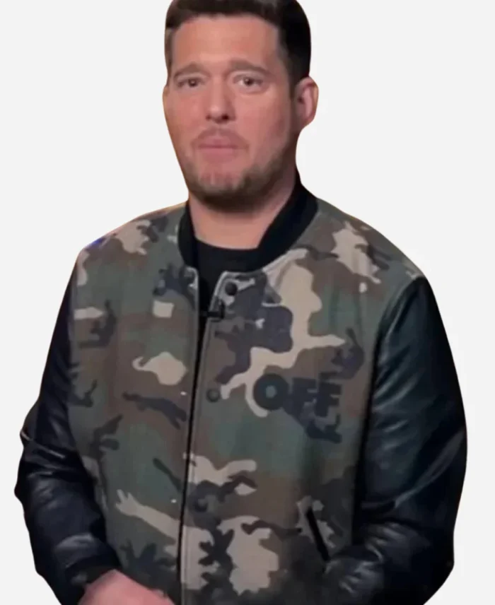 The-Voice-S27-Michael-Buble-Camouflage-Bomber-Jacket