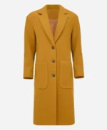 Varada-Sethu-TV-Series-Doctor-Who-Season-15-Belinda-Chandra-Wool-Coat-–-Yellow