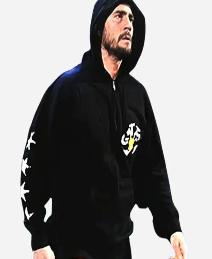 WWE-CM-Punk-GTS-Black-Zipper-Hoodie