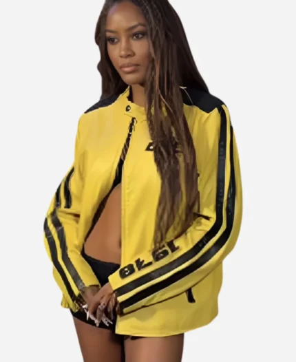 Watch-What-Happens-Live-Ciara-Miller-Yellow-Jacket