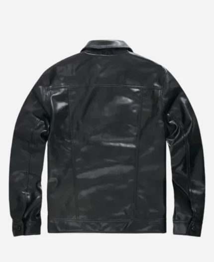 AEW-Collision-Season-03-Adam-Copeland-Trucker-Black-Leather-Jacket