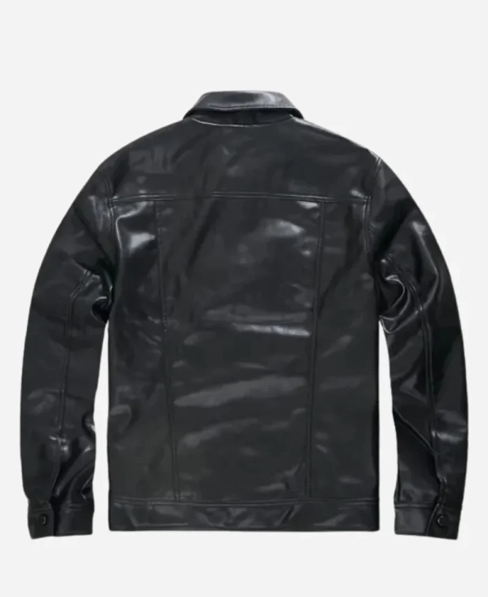 AEW-Collision-Season-03-Adam-Copeland-Trucker-Black-Leather-Jacket