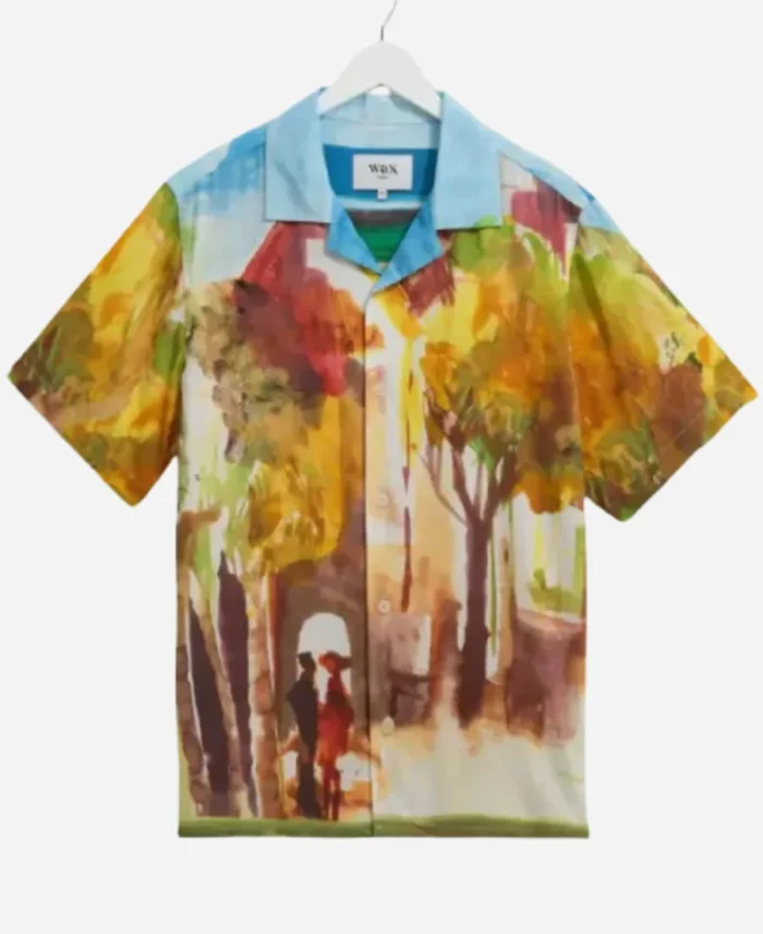 Access-Hollywood-Scott-Evans-Abstract-Printed-Shirt-For-Sale