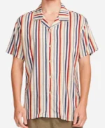 Access-Hollywood-Scott-Evans-Striped-Short-Sleeve-Shirt-For-Sale