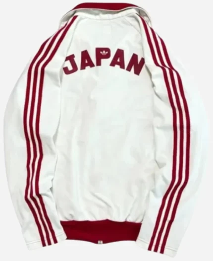 Adidas-Japan-Cotton-Polyester-with-Signature-Detailing-White-Track-Jacket-For-Unisex-