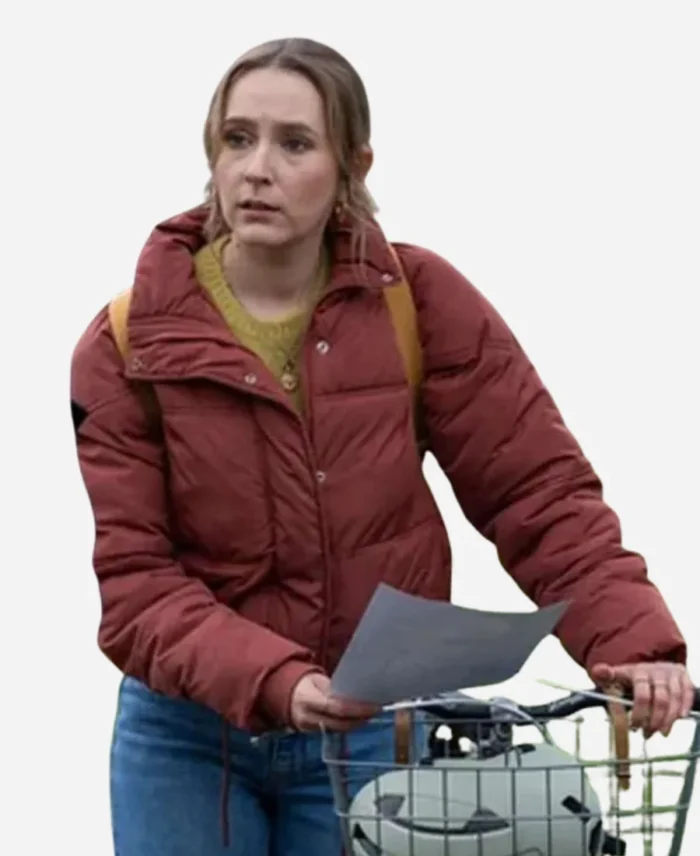 Alison-Woods-Code-Of-Silence-2025-Rose-Ayling-Ellis-Red-Puffer-Jacket