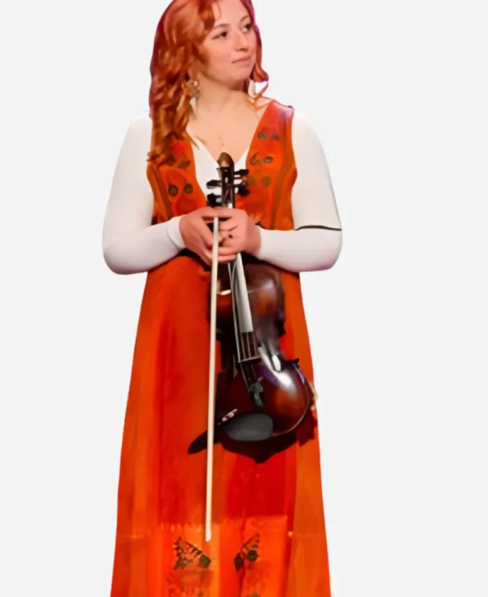 Americas-Got-Talent-Anna-Blanton-Floral-Vest-Dress
