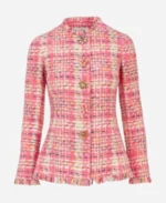 Americas-Newsroom-2025-Dana-Perino-Pink-Tweed-Plaid-Jacket