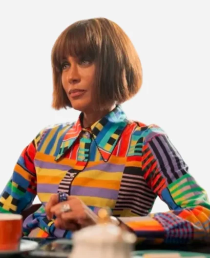 And-Just-Like-That-Lisa-Todd-Wexley-Colorful-Shirt