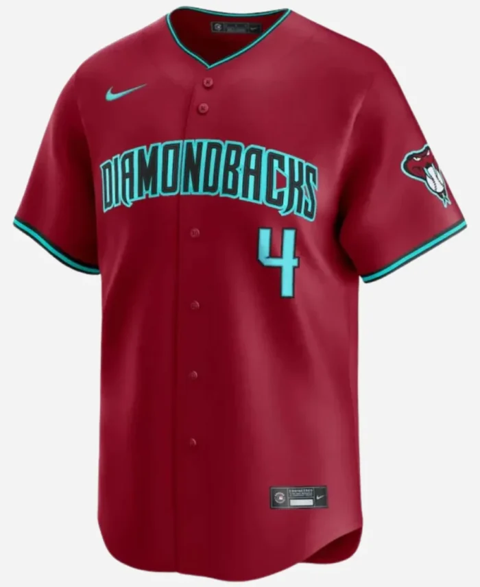 Arizona-Diamondbacks-Ketel-Marte-Red-Player-Jersey