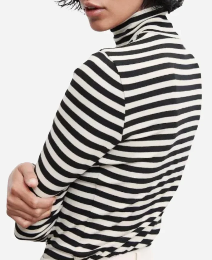Art-Detectives-2025-Nina-Singh-Striped-Mockneck-Top