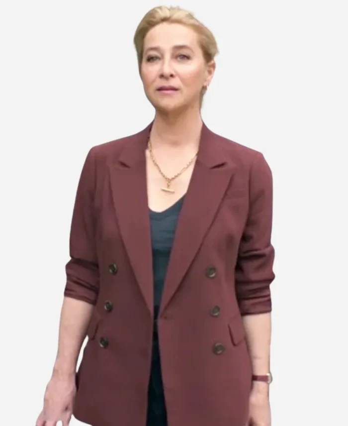 Asher-Keddie-Strife-S02-Maroon-Blazer