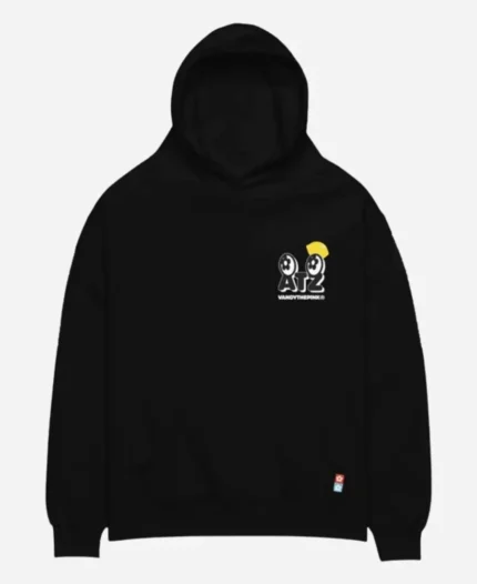 Ateez-X-Vandi-The-Pink-lemon-Drop-Black-Pullover-Hoodie