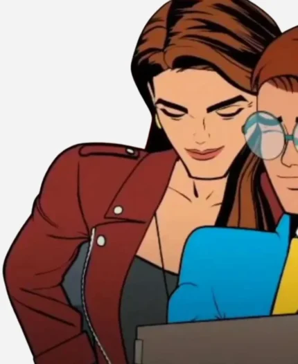 Aunt-May-Your-Friendly-Neighborhood-Spider-Man-Leather-Jacket