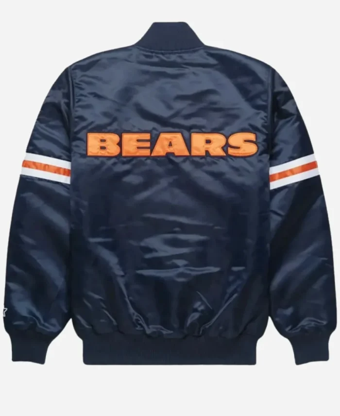 Becky-Lynch-Monday-Night-RAW-Navy-Blue-Satin-Varsity-Jacket