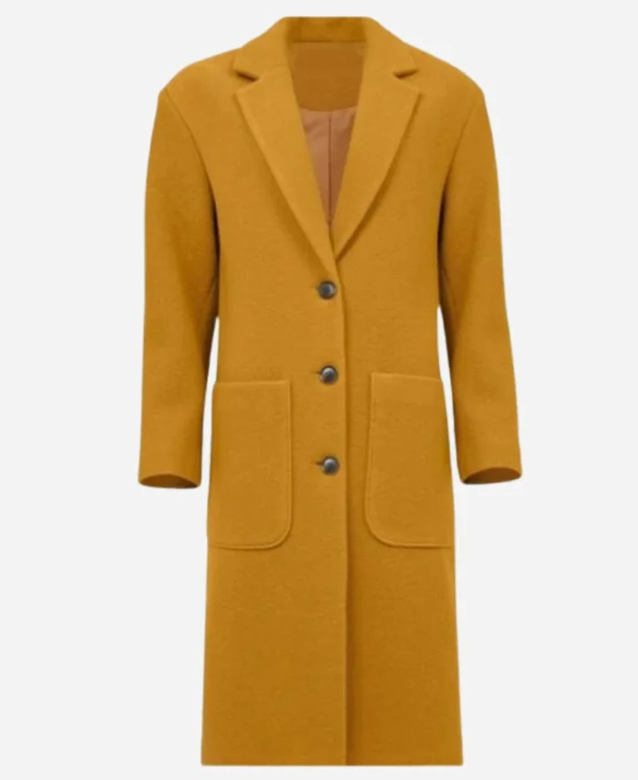 Belinda-Chandra-TV-Series-Doctor-Who-Season-15-Varada-Sethu-Golden-Yellow-Trench-Coat