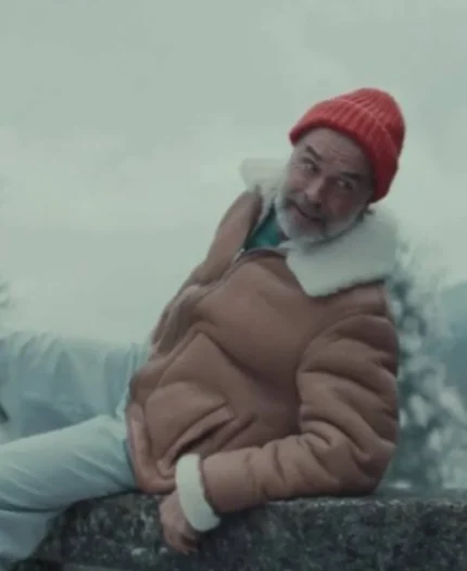 Bobby-Cannavale-Tv-Series-Nine-Perfect-Strangers-Tony-Hogbur-Brown-Shearling-Jacket