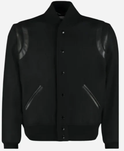 Bookie-Sebastian-Maniscalco-Black-Bomber-Jacket