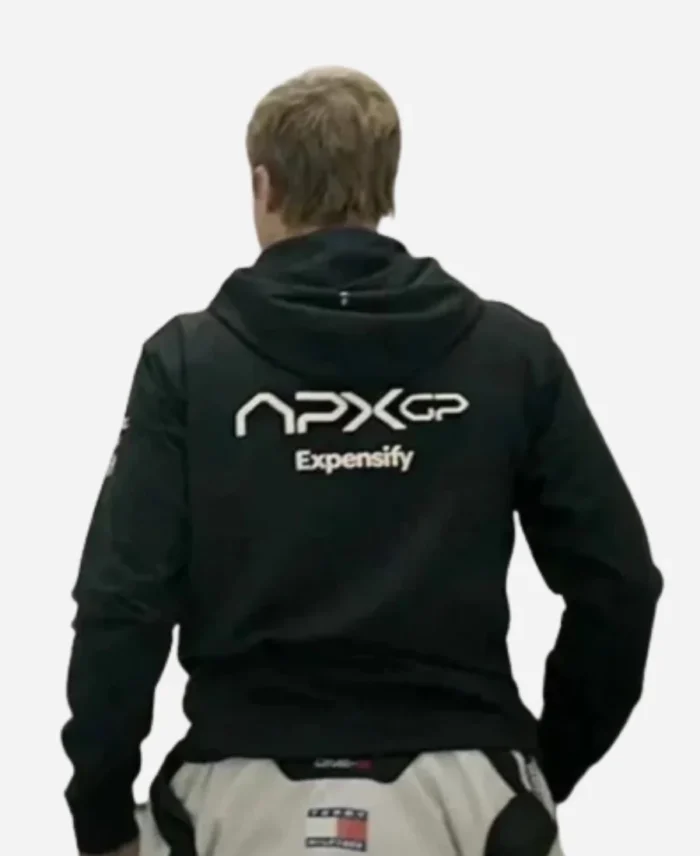 Brad Pitt F1 2025 Black Hoodie