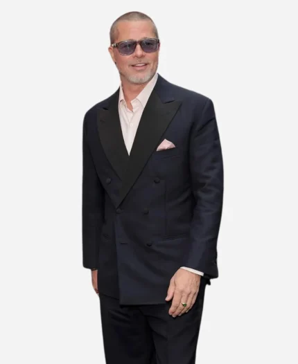 Brad-Pitt-F1-2025-Movie-Premiere-Blue-Suit