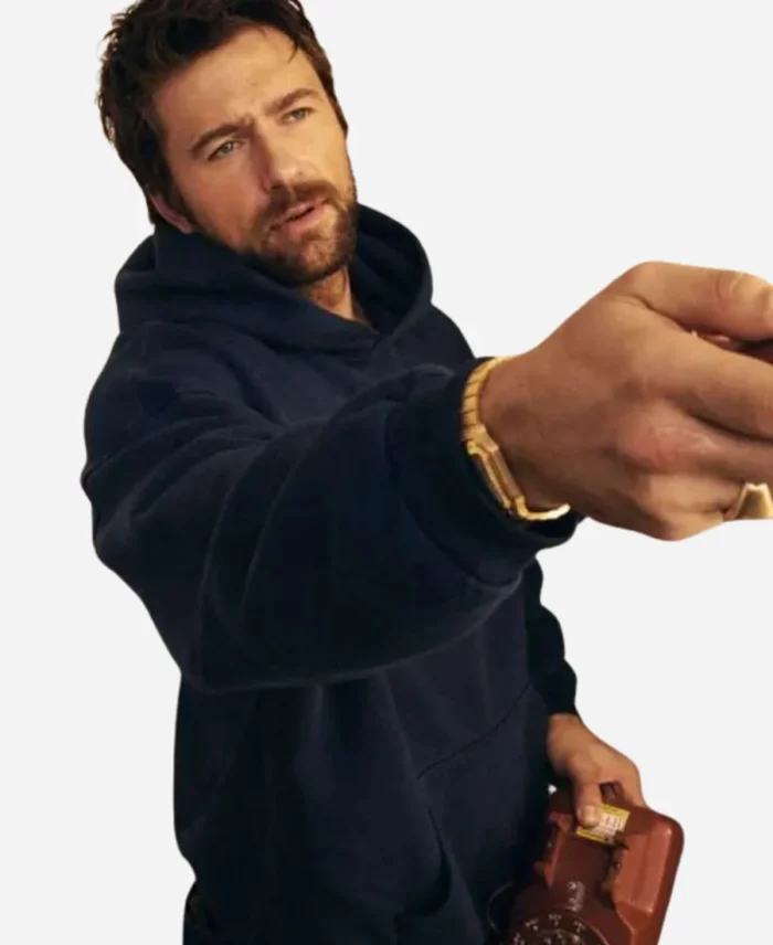 Brandon-Sklenar-Drop-2025-Blue-Hoodie