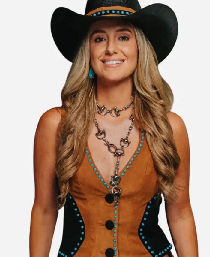 CMA-Music-Festival-2025-Lainey-Wilson-Leather-Vest