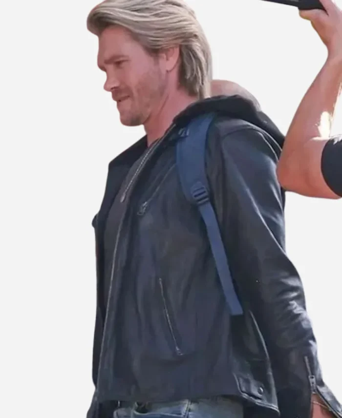Chad-Michael-Murray-Freakier-Friday-2025-Black-Jacket