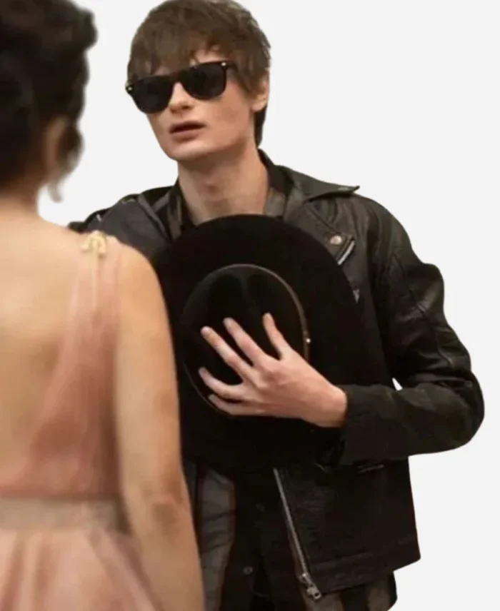 Charlie-Tahan-Things-Like-This-2025-Black-Leather-Jacket