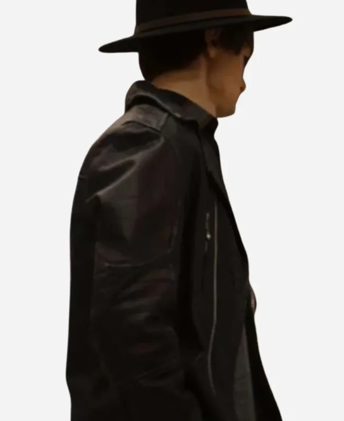 Charlie-Tahan-Things-Like-This-2025-Kenny-Black-Biker-Leather-Jacket