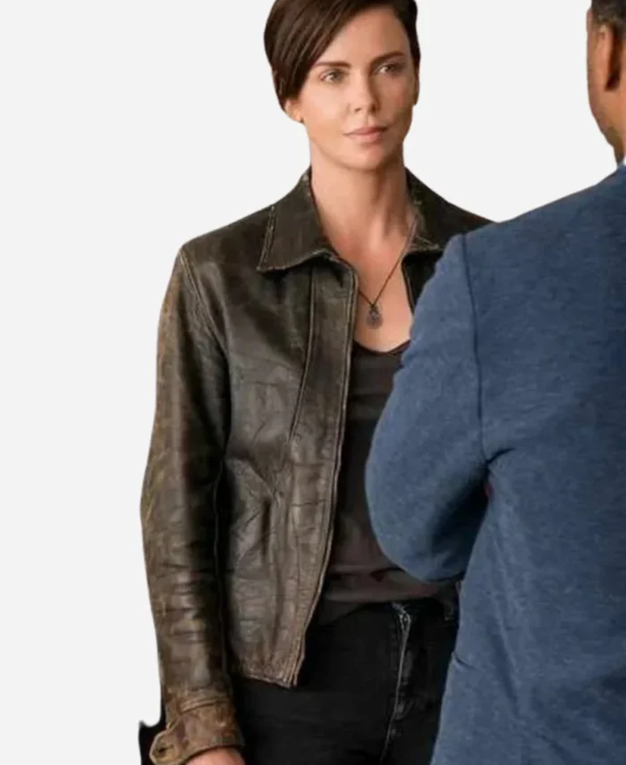 Charlize-Theron-Movie-The-Old-Guard-Andy-Brown-Leather-Jacket